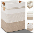 Laundry Hamper, Cotton Rope Laundry Basket by ARATECHOME