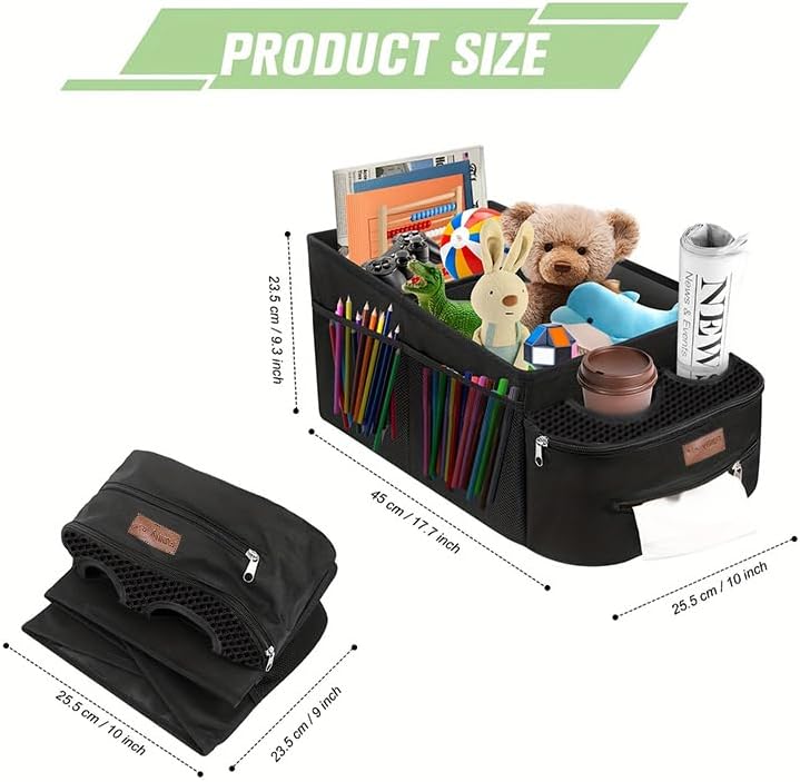 FUNNy elf Collapsible Car Backseat Organizer - Image 2