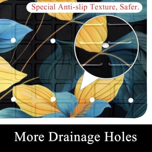 Shower Mat Bathtub Mat, 26.8x15.1 inch, Non-Slip Bath Mat - Image 2