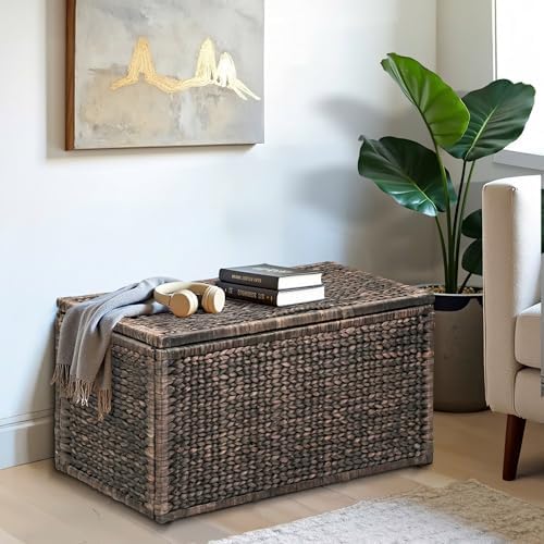 eHemco Wicker Storage Trunk - Image 2
