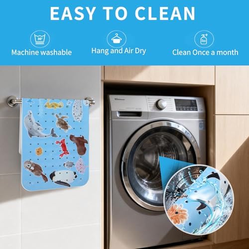 Bath Tub Shower Mat Non Slip Kids Bathtub Mat Anti Slip Baby Bath Mat - Image 6
