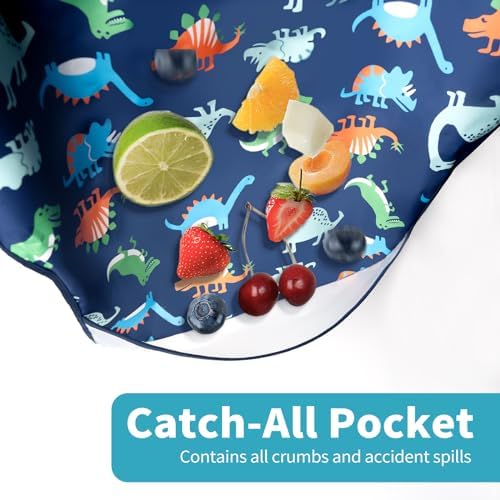 3 Pcs Long Sleeved Bib Set|Baby Waterproof Bibs - Image 3