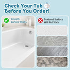 XIYUNTE Bath Mat for Tub Non Slip Bathtub Mat Non Slip 40x16 Baby Bath Mat - Image 7