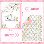 Hahafelt 3 Pcs Safari Animals Baby Crib Bedding Set - Image 4