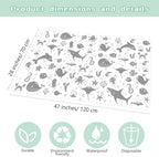 Drydiet 100 Pack 28"x47" Disposable Floor Splat Mats - Image 2