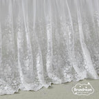 Brandream Boho Bohemian Girl Baby Nursery Lace Crib Bed Skirt Dust Ruffle - Image 4