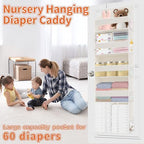 TAHAVICE 5-Tier Over the Door Nursery Organizer - Image 3