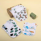 Baby Bibs Soft and Absorbent Cotton Bandana Bibs Set - Image 4