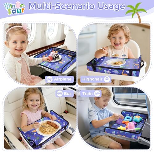 COOLBEBE Airplane Tray Table Cover, Foldable Travel Tray Cover - Image 2