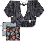 Disney Sleeved Bib and 2-pack Snack Bags, Nightmare Before Christmas by Bumkins