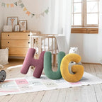 Initial L Shaped Pillow Letter Cushion Decorative Alphabet Pillow - Image 6