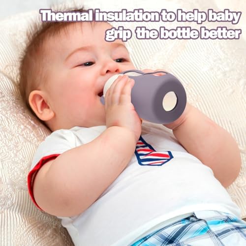 BUSOHA 3 Pack Silicone Sleeves for Philips Avent Natural Baby Bottle - Image 5
