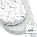 Sorrel + Fern Baby Bassinet Sheets 2-Pack, Fitted Soft by SorrelFern