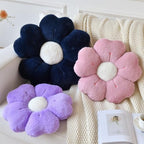 Flower Pillow, Daisy Decorative Throw Pillows, 15 Inches - Image 3