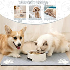 Dog Cat Food Mat, Absorbent Pet Feeding Mat - Image 6