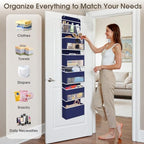 1Pack Over The Door Organizer Large Capacity Hanging Storage Room Organizer - Image 6