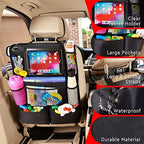 Helteko Backseat Car Organizer, Kick Mats Back Seat Protector - Image 4