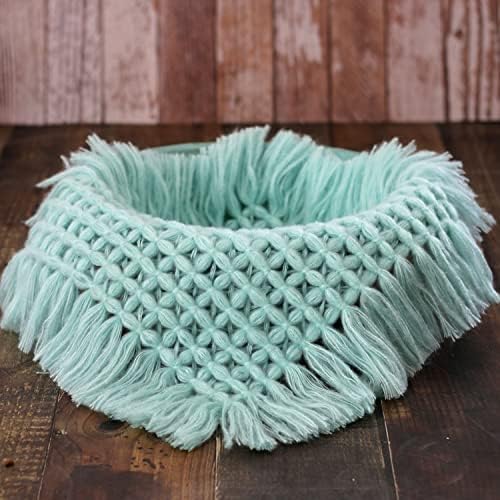 Coberllus Newborn Baby Photography Twist Blanket, Baby Photo Props - Image 2