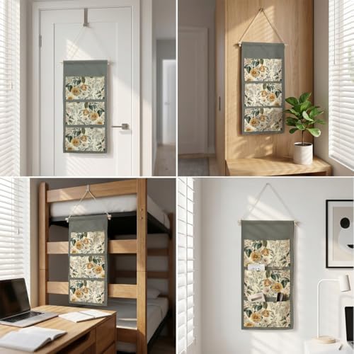 IAXIC Canvas Wall Hanging Organizer - Image 5