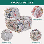 NILUOH Stretch Recliner Covers 4 Piece, Non-Slip Lazy Boy Chair Covers - Image 3