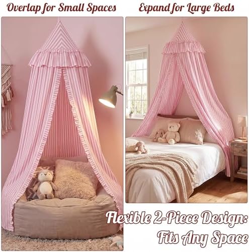 SmoothNovelty Pink Bed Canopy - Image 4