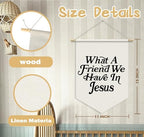 Kids Room Decor, What a Friend We Have in Jesus Decor - Image 7