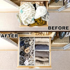 Simple Houseware Foldable Drawer Organizer Stocking Bin - Image 3