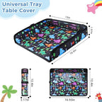 COOLBEBE Airplane Tray Table Cover, Foldable Travel Tray Cover - Image 7