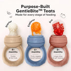 KeaBabies Baby Fruit Feeder 2pk, Silicone Baby Food Feeder - Image 5