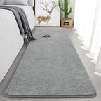 Keeko 2x6 Area Rugs for Living Room, Soft Washable Memory Foam Bedroom Rug - Image 4