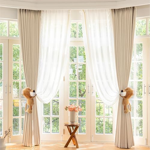 Curtain Tiebacks, 1 Pair Cute Animal Curtain Holdbacks - Image 6