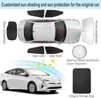 TINGLU Window Shades for Toyota Prius Hatchback 2016-2022 Accessories Car Side - Image 3
