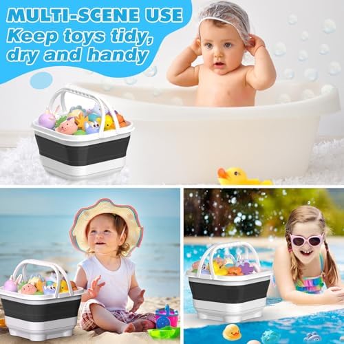 Anivia Foldable Bath Toy Storage Organizer - Image 5
