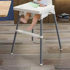 High Chair Footrest, Adjustable Height Baby Highchairs Pedal Portable Plastic - Image 4