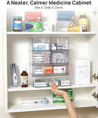 Vtopmart Stackable Storage Drawers Set of 6, Laundry Room Organization - Image 5