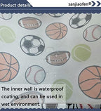 Kids Laundry Basket, Basketball Laundry Hamper Collapsible Baby Storage Baskets - Image 6
