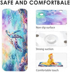 Bathtub Shower Mat 40X16 Inch, for Toddler, Sea Coral - Image 5
