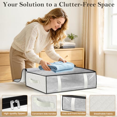 StorageRight Under Bed Storage Bags, 4 Pack - Image 3
