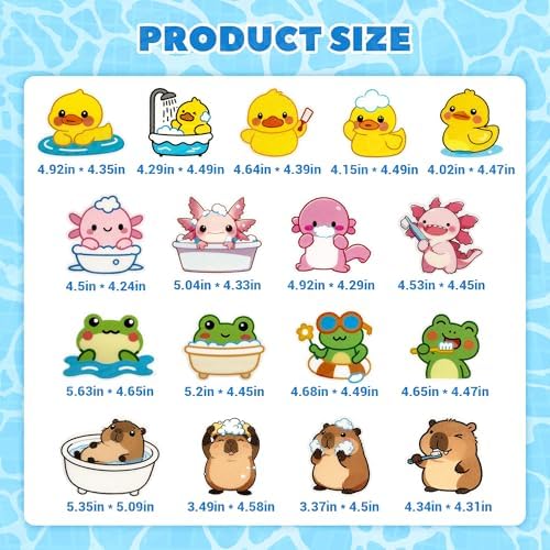 UNEEDE Kids Bathtub Mat Non Slip - Image 3