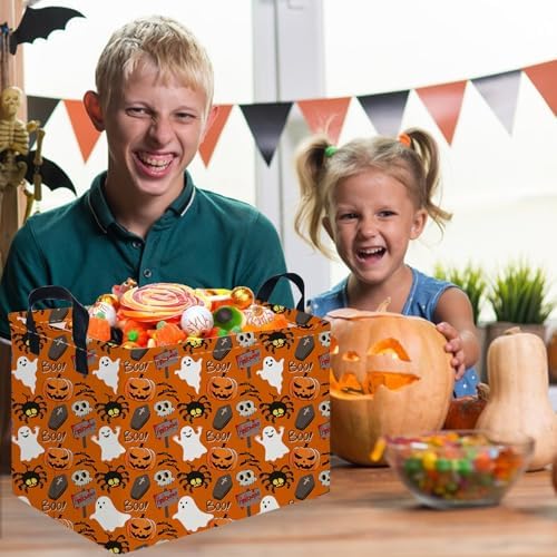 Halloween Ghost thriller basket, Empty Halloween basket, Horror and thriller - Image 2