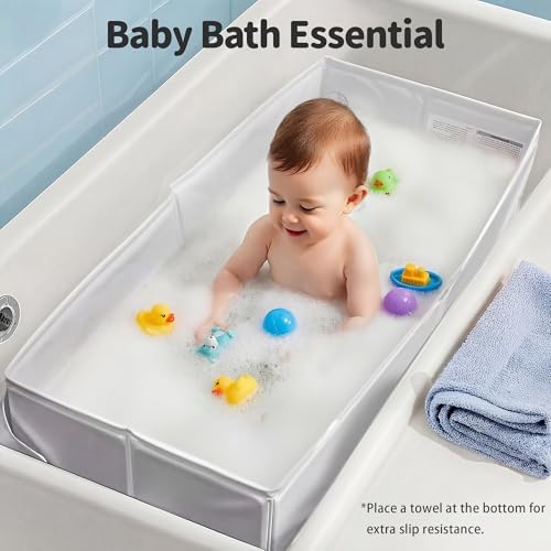 Baby Bathtub for 6M-3Y Toddler, Baby Shower Gifts & Registry Search for Boys - Image 2