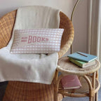 Pink Read More Books 12x20 Pillow Cover - Image 4