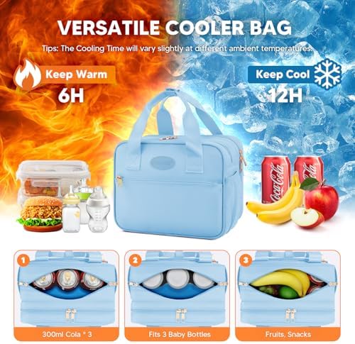 PIIOSER Breastmilk Cooler Travel Bag - Image 2