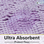 BOANKODU Toilet Rugs U-Shaped, Machine Washable, Bath Mats - Image 4