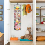 2Pcs Hanging Stuffed Animal Storage Hammock Net 4 Tiers - Image 4