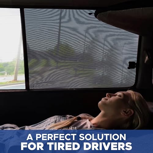 EcoNour Car Rear Window Screens Car Side Window Sun Shades - Image 2