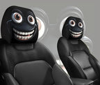 Funny Cartoon car headrest Cover, 2 Pieces Set of Cute Funny Eyes, Suitable - Image 6