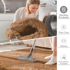OLANLY Area Rugs for Living Room Bedroom, Machine Washable 4x5.9 ft Soft Fluffy - Image 2