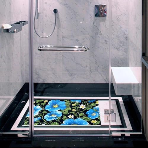 Bath Tub Shower Mat, Washable Bathtub Floor Mats, Suction Cups and Drain Holes - Image 5