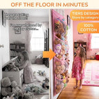 Ofiray-home Over The Door Stuffed Animal Storage - Image 3